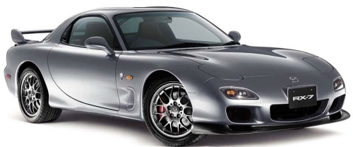 Special Spirit R edition 2002 Mazda RX-7 coupe